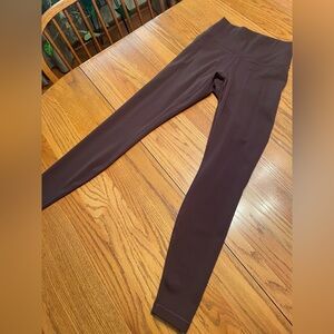 Lululemon Wunder Train Contour 28” Espresso Legging